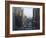 Skyscrapers Along the Chicago River and West Wacker Drive at Dawn, Chicago, Illinois, USA-Amanda Hall-Framed Photographic Print