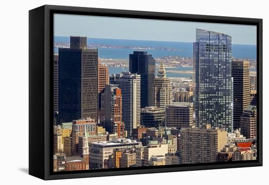 Skyscrapers, Boston, Massachusetts, Usa-Susan Pease-Framed Premier Image Canvas