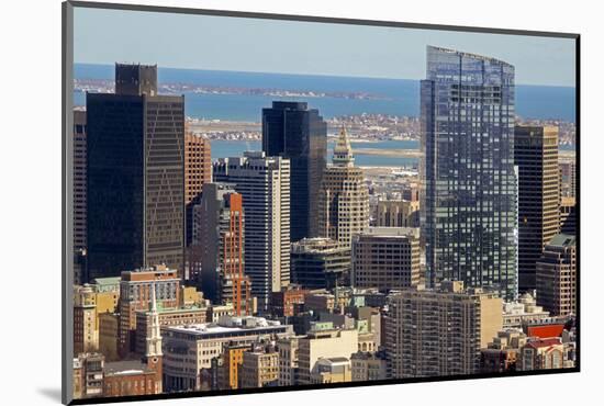 Skyscrapers, Boston, Massachusetts, Usa-Susan Pease-Mounted Photographic Print