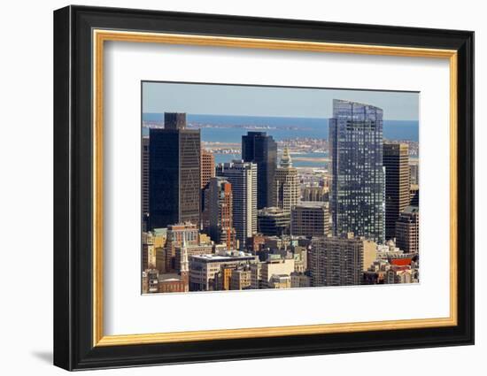 Skyscrapers, Boston, Massachusetts, Usa-Susan Pease-Framed Photographic Print