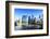 Skyscrapers Follow the Curve of the Chicago River, Chicago, Illinois, United States of America-Amanda Hall-Framed Photographic Print