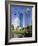 Skyscrapers, Houston, Texas, USA-Charles Bowman-Framed Photographic Print