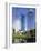 Skyscrapers, Houston, Texas, USA-Charles Bowman-Framed Photographic Print