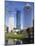Skyscrapers, Houston, Texas, USA-Charles Bowman-Mounted Photographic Print
