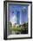 Skyscrapers, Houston, Texas, USA-Charles Bowman-Framed Photographic Print