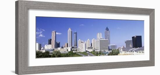 Skyscrapers in a City, Atlanta, Georgia, USA-null-Framed Photographic Print