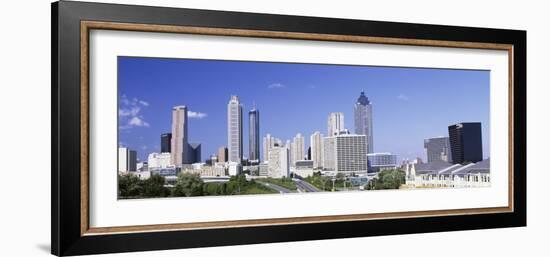 Skyscrapers in a City, Atlanta, Georgia, USA-null-Framed Photographic Print