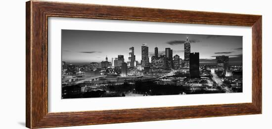 Skyscrapers in a City, Atlanta, Georgia, USA-null-Framed Photographic Print