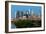 Skyscrapers in a City, Delaware River, Philadelphia, Pennsylvania, Usa-null-Framed Photographic Print