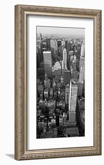 Skyscrapers in Manhattan II-Vadim Ratsenskiy-Framed Art Print