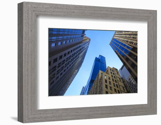 Skyscrapers Including Willis Tower-Amanda Hall-Framed Photographic Print