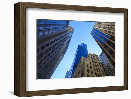 Skyscrapers Including Willis Tower-Amanda Hall-Framed Photographic Print