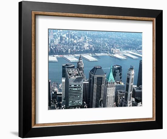 Skyscrapers of Lower Manhattan-null-Framed Photographic Print