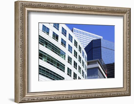 Skyscrapers on Broadway, Denver, Colorado, United States of America, North America-Richard Cummins-Framed Photographic Print