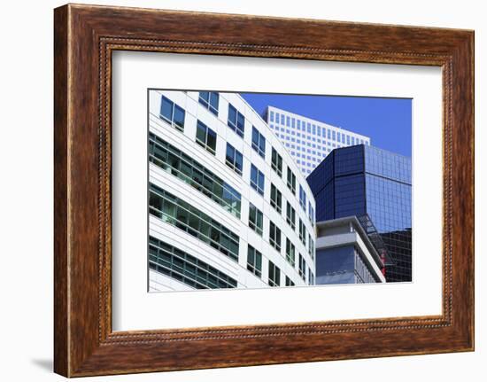 Skyscrapers on Broadway, Denver, Colorado, United States of America, North America-Richard Cummins-Framed Photographic Print