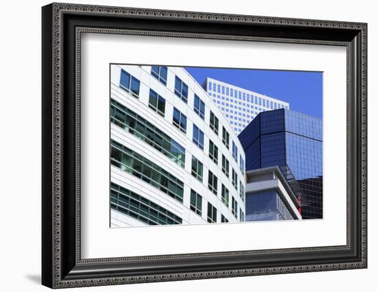 Skyscrapers on Broadway, Denver, Colorado, United States of America, North America-Richard Cummins-Framed Photographic Print