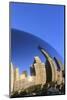 Skyscrapers Reflecting in the Cloud Gate Sculpture, Millennium Park, Chicago, Illinois, USA-Amanda Hall-Mounted Photographic Print