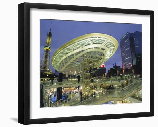 Skywalk, Nagoya City Center, Japan-Christian Kober-Framed Photographic Print