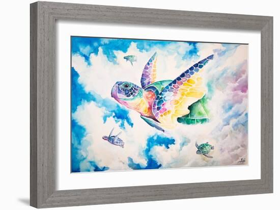 Skyward-Marc Allante-Framed Art Print