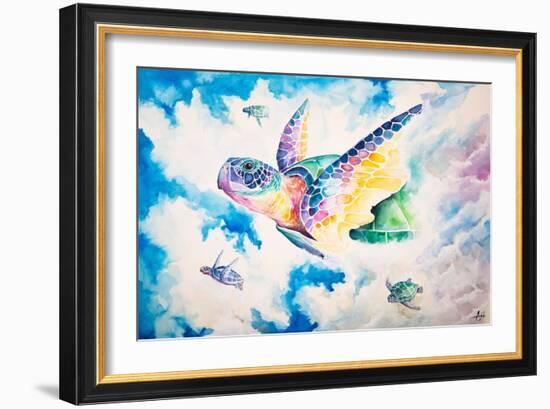 Skyward-Marc Allante-Framed Art Print