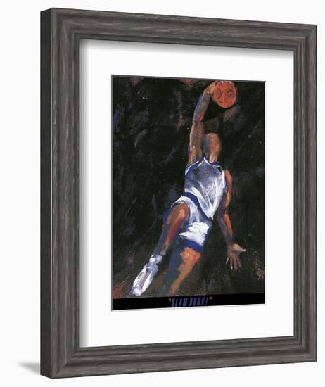 Slam Dunk-Terry Rose-Framed Art Print