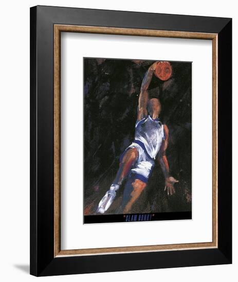 Slam Dunk-Terry Rose-Framed Art Print