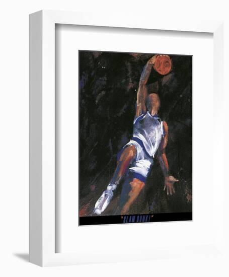 Slam Dunk-Terry Rose-Framed Art Print