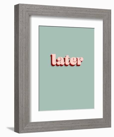 Slang III-Anna Hambly-Framed Art Print