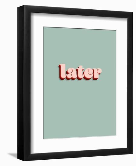 Slang III-Anna Hambly-Framed Art Print