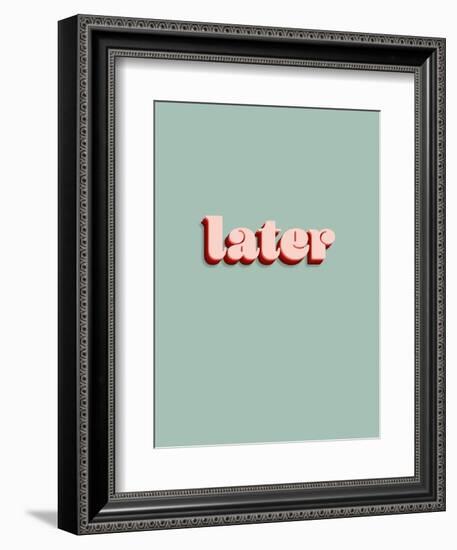 Slang III-Anna Hambly-Framed Art Print