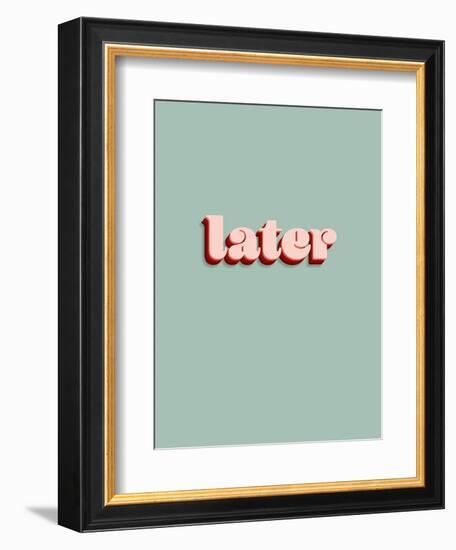 Slang III-Anna Hambly-Framed Art Print