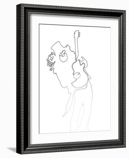 Slash Guns N' Roses-Logan Huxley-Framed Premium Giclee Print