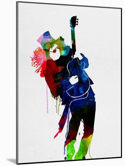 Slash Watercolor-Lora Feldman-Mounted Premium Giclee Print