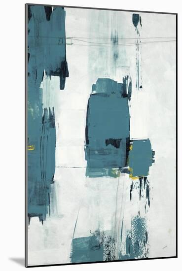 Slate Blue Panel II-Kari Taylor-Mounted Giclee Print