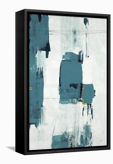 Slate Blue Panel II-Kari Taylor-Framed Premier Image Canvas