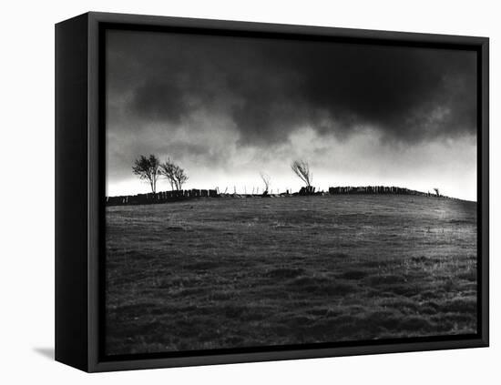 Slate Fence, Trawsfynydd Drovers Roads, Wales-Fay Godwin-Framed Premier Image Canvas