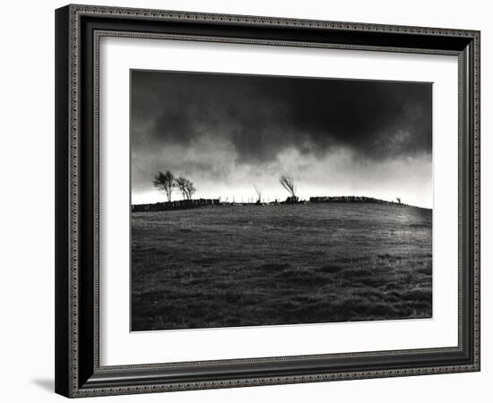 Slate Fence, Trawsfynydd Drovers Roads, Wales-Fay Godwin-Framed Giclee Print