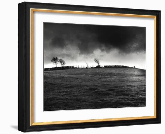 Slate Fence, Trawsfynydd Drovers Roads, Wales-Fay Godwin-Framed Giclee Print