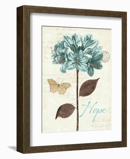 Slated Blue II-Katie Pertiet-Framed Art Print