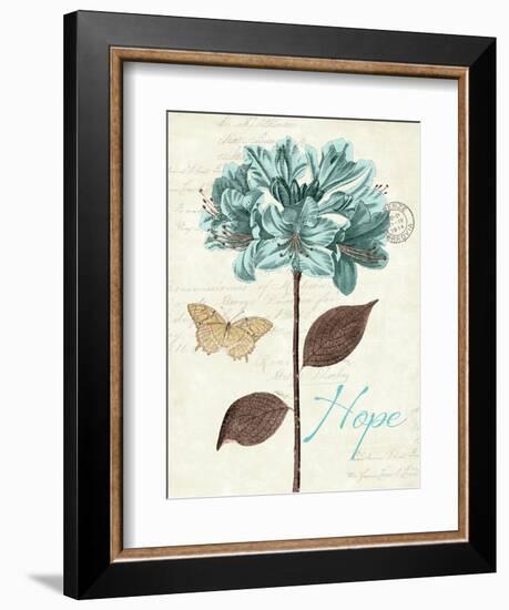 Slated Blue II-Katie Pertiet-Framed Art Print