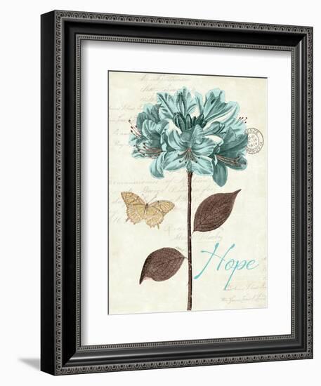 Slated Blue II-Katie Pertiet-Framed Art Print