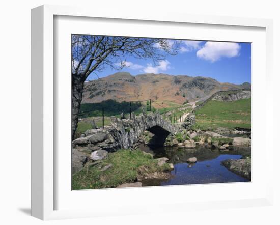 Slaters Bridge, Little Langdale, Lake District, Cumbria, England, United Kingdom, Europe-Rainford Roy-Framed Photographic Print