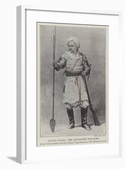 Slatin Pasha, the Soudanese Prisoner-null-Framed Giclee Print