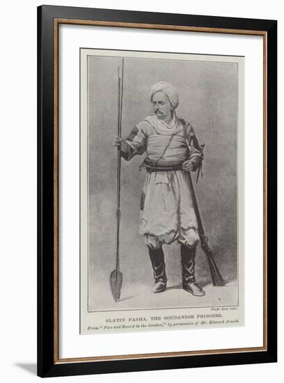 Slatin Pasha, the Soudanese Prisoner-null-Framed Giclee Print