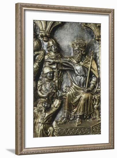 Slaughter of Innocents, Panel on Frontal of Altar of St James-Andrea Di Jacopo D'Ognabene-Framed Giclee Print