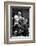 Slava Rostropovich Playing the Cello on a Stage-null-Framed Photographic Print