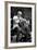 Slava Rostropovich Playing the Cello on a Stage-null-Framed Photographic Print