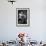 Slava Rostropovich Playing the Cello on a Stage-null-Framed Photographic Print displayed on a wall