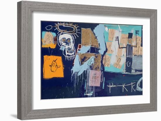 Slave Auction, 1982-Jean-Michel Basquiat-Framed Giclee Print