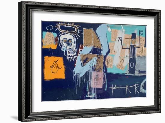 Slave Auction, 1982-Jean-Michel Basquiat-Framed Giclee Print